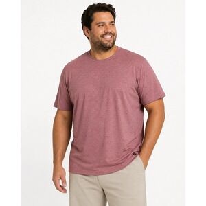 Travis Mathew Mauve Heathered Pima Cotton Stretch T-shirt XL